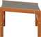 vidaXL - Tuinstoel - met - voetensteun - eucalyptushout - en - textileen - grijs