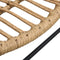 vidaXL - Tuinstoel - poly - rattan - lichtbruin