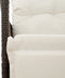 vidaXL - Tuinstoel - verstelbaar - met - kussens - poly - rattan - bruin