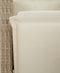 vidaXL - Tuinstoel - verstelbaar - met - voetensteun - poly - rattan - beige