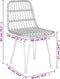 vidaXL - Tuinstoelen - 2 - st - 48x62 - 84 - cm - PE-rattan