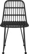 vidaXL - Tuinstoelen - 2 - st - 48x62 - 84 - cm - PE - rattan - zwart
