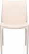 vidaXL - Tuinstoelen - 2 - st - 50x46x80 - cm - polypropeen - crèmekleurig