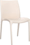 vidaXL - Tuinstoelen - 2 - st - 50x46x80 - cm - polypropeen - crèmekleurig