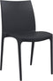 vidaXL - Tuinstoelen - 2 - st - 50x46x80 - cm - polypropeen - antracietkleurig