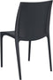 vidaXL - Tuinstoelen - 2 - st - 50x46x80 - cm - polypropeen - antracietkleurig