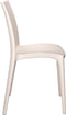 vidaXL - Tuinstoelen - 2 - st - 50x46x80 - cm - polypropeen - crèmekleurig
