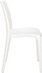 vidaXL - Tuinstoelen - 2 - st - 50x46x80 - cm - polypropeen - wit