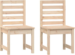 vidaXL - Tuinstoelen - 2 - st - 50x48x91,5 - cm - massief - grenenhout