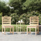 vidaXL - Tuinstoelen - 2 - st - 50x48x91,5 - cm - massief - grenenhout