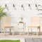vidaXL - Tuinstoelen - 2 - st - 50x48x91,5 - cm - massief - grenenhout