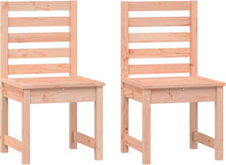 vidaXL - Tuinstoelen - 2 - st - 50x48x91,5 - cm - massief - douglashout