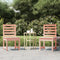 vidaXL - Tuinstoelen - 2 - st - 50x48x91,5 - cm - massief - douglashout