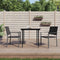 vidaXL - Tuinstoelen - 2 - st - 54x62,5x89 - cm - poly - rattan - zwart