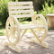 vidaXL - Tuinstoelen - 2 - st - 58x58x78,5 - cm - massief - vurenhout