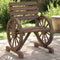 vidaXL - Tuinstoelen - 2 - st - 58x58x78,5 - cm - massief - vurenhout