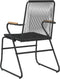vidaXL - Tuinstoelen - 2 - st - 58x59x85,5 - cm - PVC-rattan - zwart