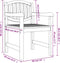 vidaXL - Tuinstoelen - 2 - st - 58x59x88 - cm - massief - teakhout