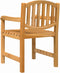 vidaXL - Tuinstoelen - 2 - st - 58x59x88 - cm - massief - teakhout