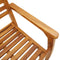 vidaXL - Tuinstoelen - 2 - st - 59x55x85 - cm - massief - acaciahout