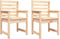 vidaXL - Tuinstoelen - 2 - st - 60x48x91 - cm - massief - grenenhout