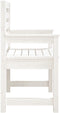 vidaXL - Tuinstoelen - 2 - st - 60x48x91 - cm - massief - grenenhout - wit