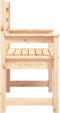 vidaXL - Tuinstoelen - 2 - st - 60x48x91 - cm - massief - grenenhout