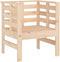 vidaXL - Tuinstoelen - 2 - st - 61,5x53x71 - cm - massief - grenenhout