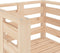 vidaXL - Tuinstoelen - 2 - st - 61,5x53x71 - cm - massief - grenenhout