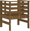 vidaXL - Tuinstoelen - 2 - st - 61,5x53x71 - cm - massief - grenenhout - honingbruin