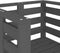 vidaXL - Tuinstoelen - 2 - st - 61,5x53x71 - cm - massief - grenenhout - grijs