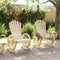 vidaXL - Tuinstoelen - 2 - st - Adirondack - massief - vurenhout