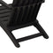 vidaXL - Tuinstoelen - 2 - st - Adirondack - polypropeen - zwart