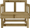 vidaXL - Tuinstoelen - 2 - st - geïmpregneerd - hout