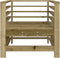 vidaXL - Tuinstoelen - 2 - st - geïmpregneerd - hout