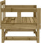 vidaXL - Tuinstoelen - 2 - st - geïmpregneerd - hout