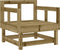 vidaXL - Tuinstoelen - 2 - st - geïmpregneerd - hout