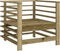 vidaXL - Tuinstoelen - 2 - st - geïmpregneerd - hout