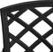 vidaXL - Tuinstoelen - 2 - st - gietaluminium - zwart