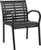 vidaXL - Tuinstoelen - 2 - st - hout - grijs