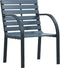 vidaXL - Tuinstoelen - 2 - st - hout - grijs