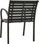 vidaXL - Tuinstoelen - 2 - st - hout - grijs