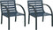 vidaXL - Tuinstoelen - 2 - st - hout - grijs