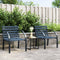 vidaXL - Tuinstoelen - 2 - st - hout - grijs