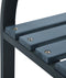 vidaXL - Tuinstoelen - 2 - st - hout - grijs