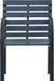 vidaXL - Tuinstoelen - 2 - st - hout - grijs