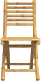 vidaXL - Tuinstoelen - 2 - st - inklapbaar - 43x54x88 - bamboe