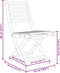 vidaXL - Tuinstoelen - 2 - st - inklapbaar - 43x54x88 - bamboe