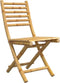 vidaXL - Tuinstoelen - 2 - st - inklapbaar - 43x54x88 - bamboe