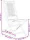 vidaXL - Tuinstoelen - 2 - st - inklapbaar - 46x66x99 - bamboe